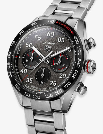 TAG Heuer CBN2A1F.BA0643 Carrera Porsche stainless-steel and ceramic automatic watch outlook