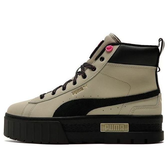 (WMNS) PUMA Mayze Mid Wtr Sneakers Khaki 381888-01 - 1