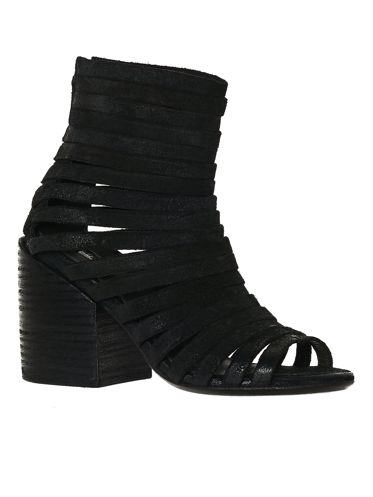 Stacked Leather Heels - 2