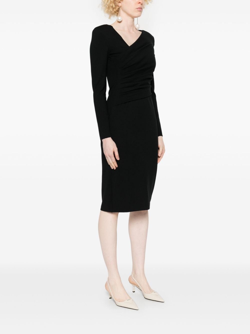pleated mini dress - 3