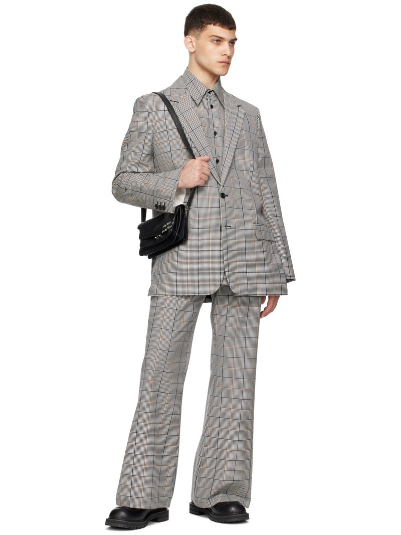 Marni Gray Check Blazer outlook