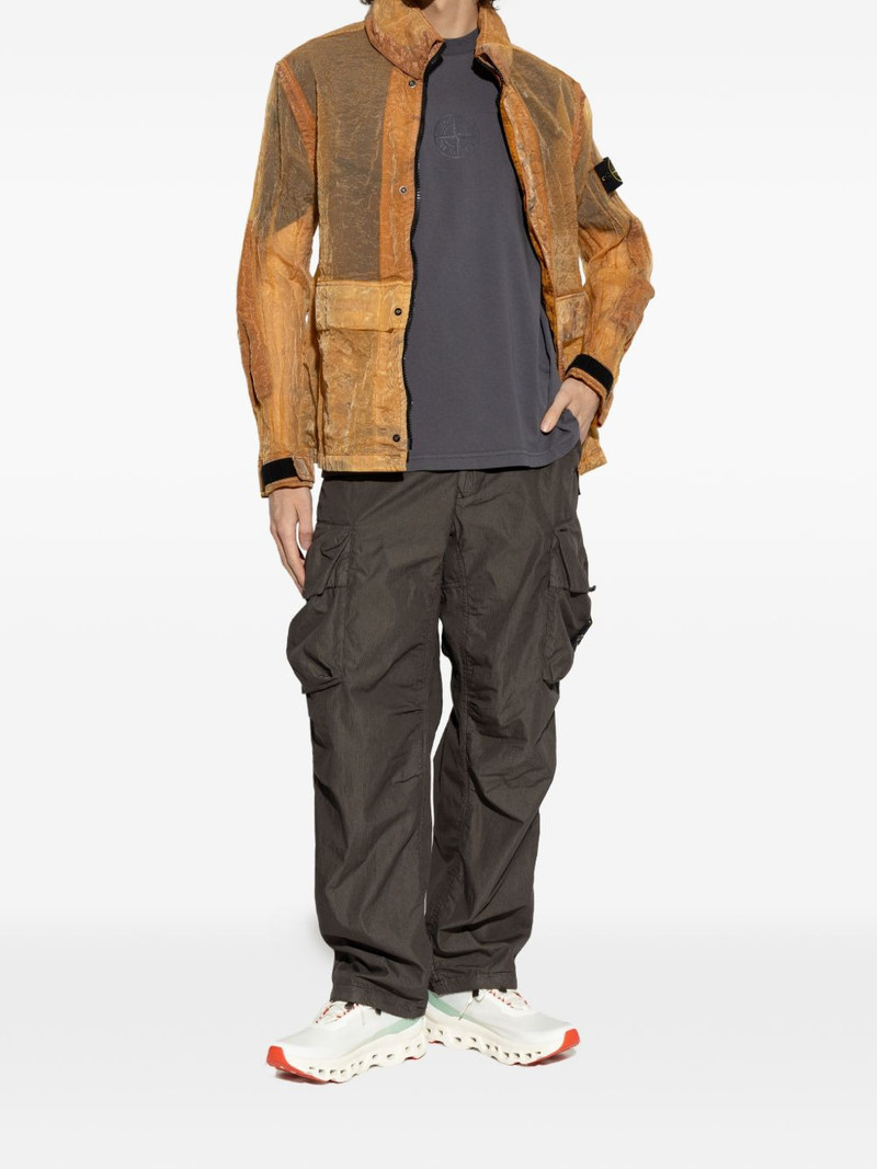 Stone Island button flap pocket jacket outlook