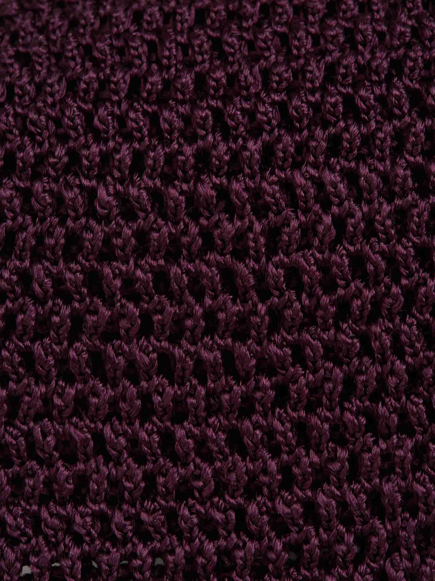 SILK KNIT TIE - 3