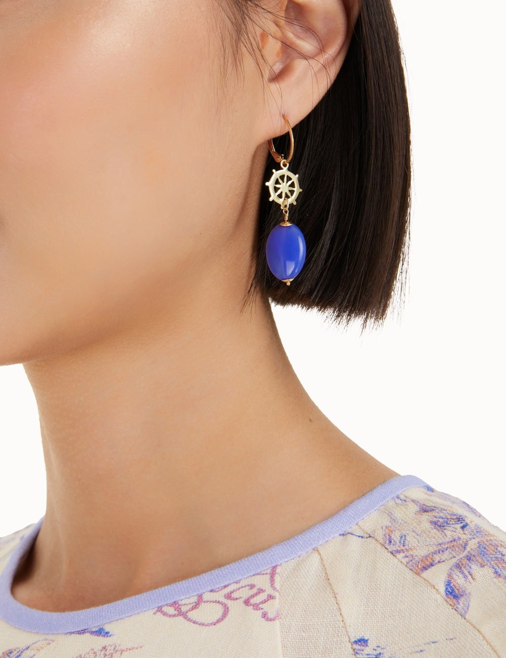 BOAT WHEEL EARRINGS - 2