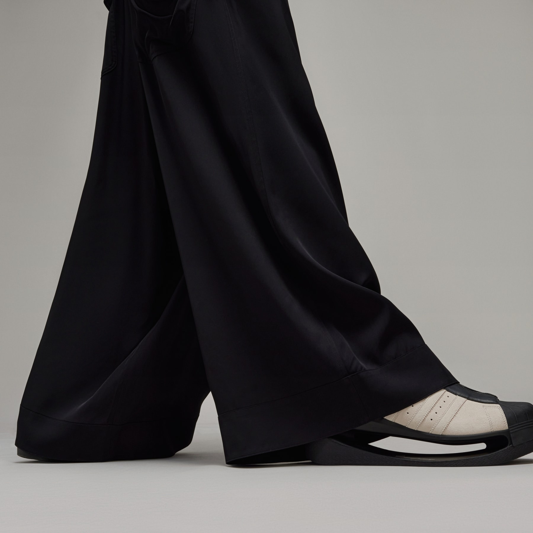 Y-3 Rayon Twill Wide Pants - 7