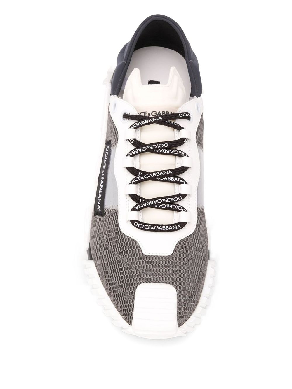 NS1 mesh-panelled ridged-sole sneakers - 3