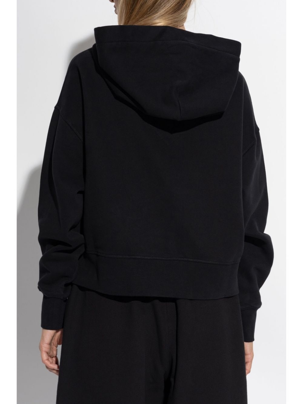 logo-print hoodie - 4