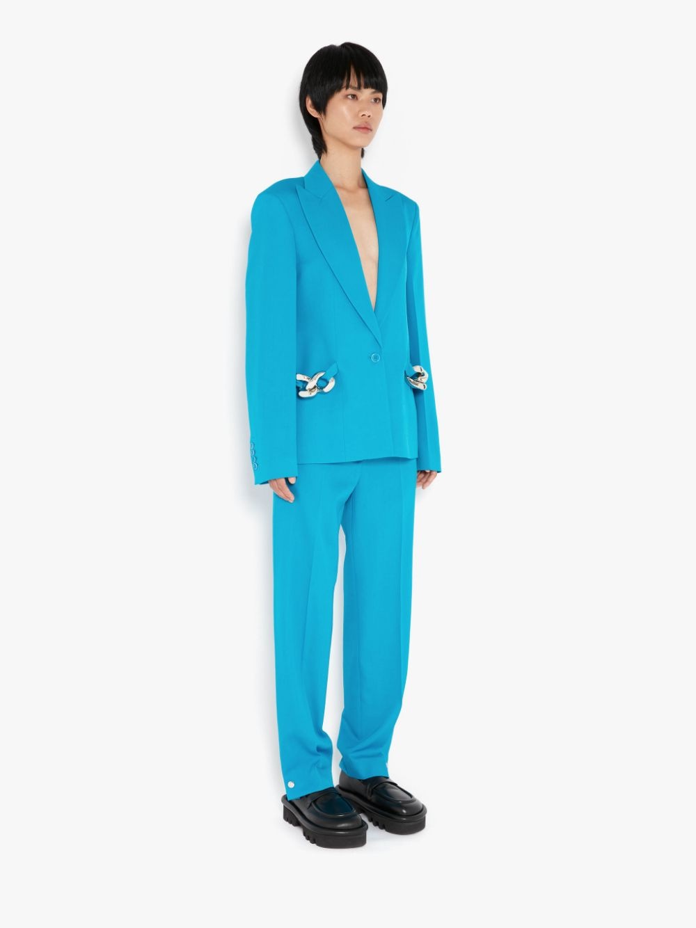 SILVER CHAIN LINK SB BLAZER - 3