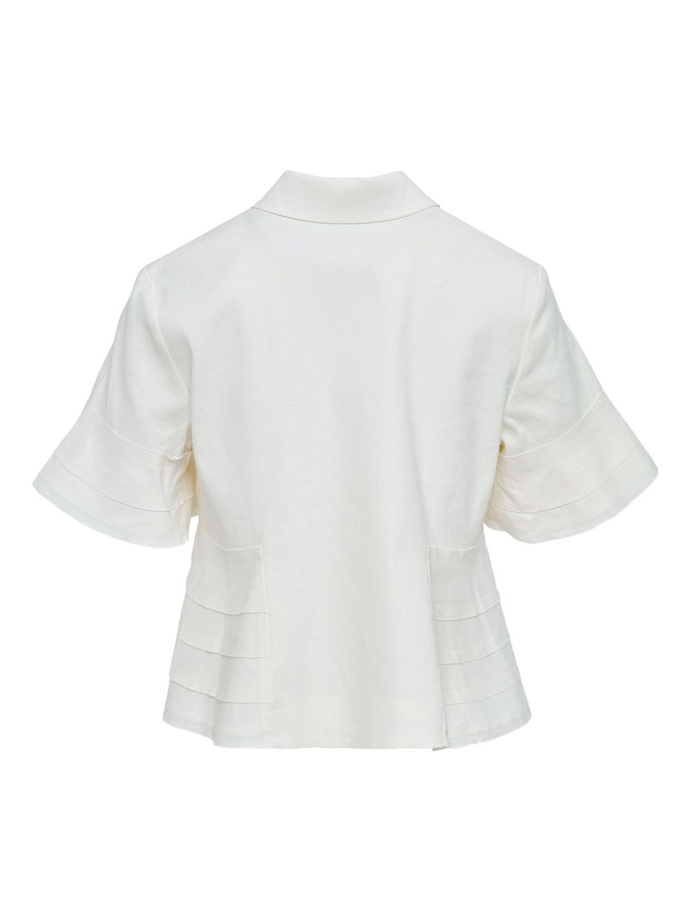 Nika bell-sleeve buttoned top - 2