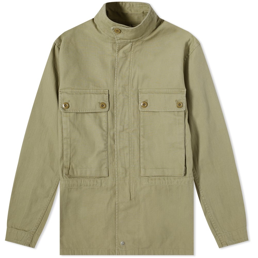 Nigel Cabourn Zip Military Jacket - 1