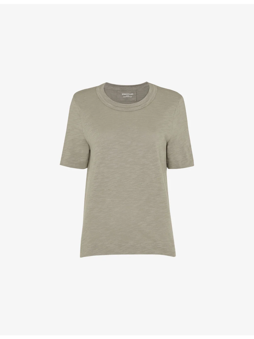 Rosa Double-Trim Cotton-Jersey T-Shirt - 1