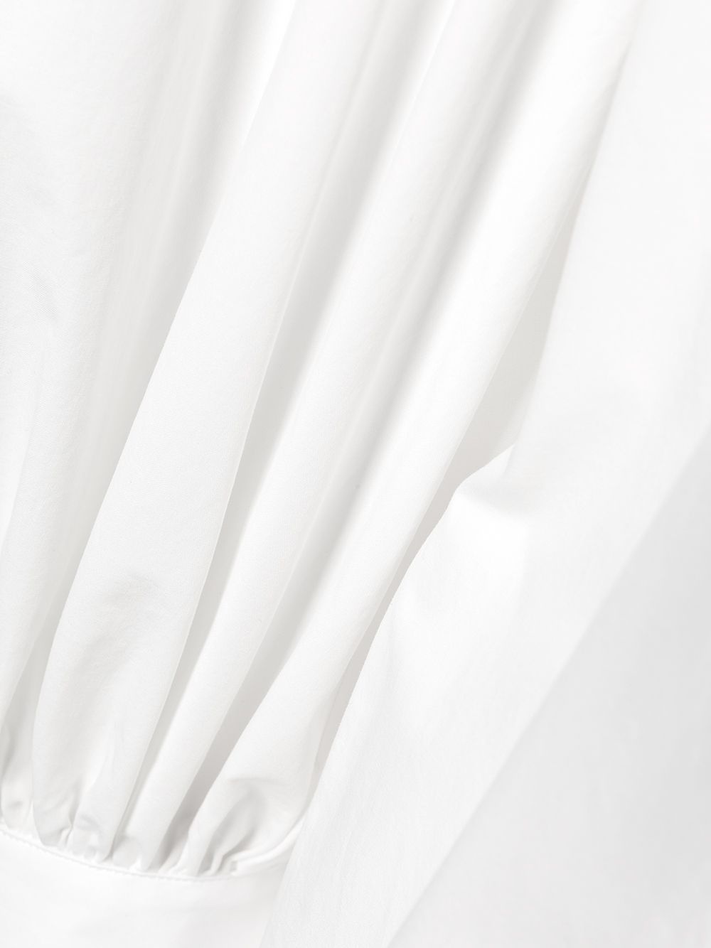 ruffle detail shirt dress - 8