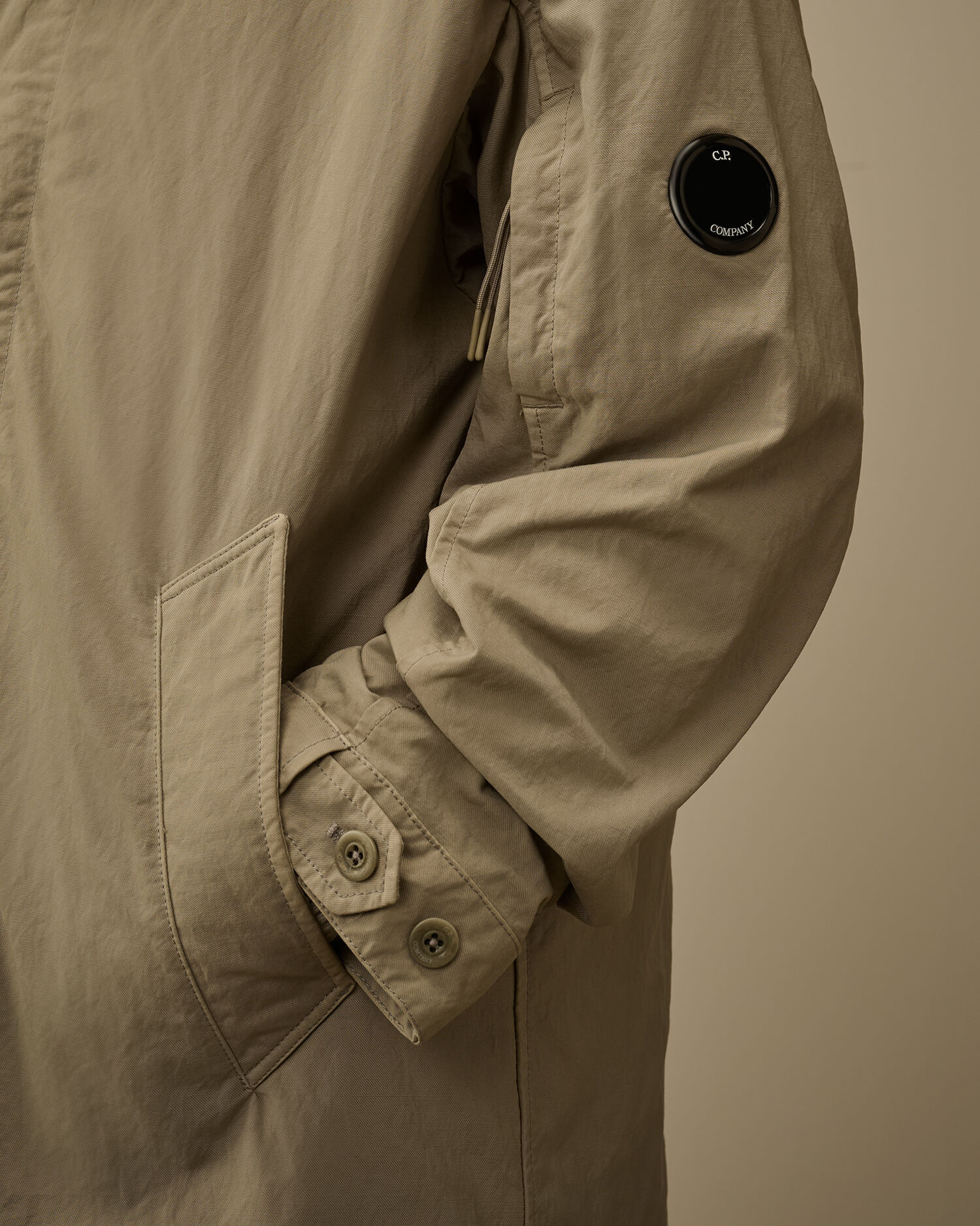 Twill Fishtail Padded Coat - 5