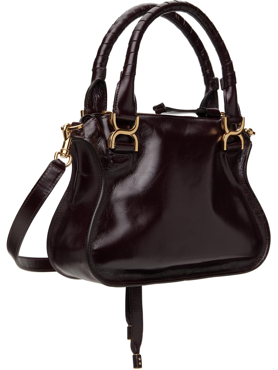 Burgundy Small Marcie Bag - 3