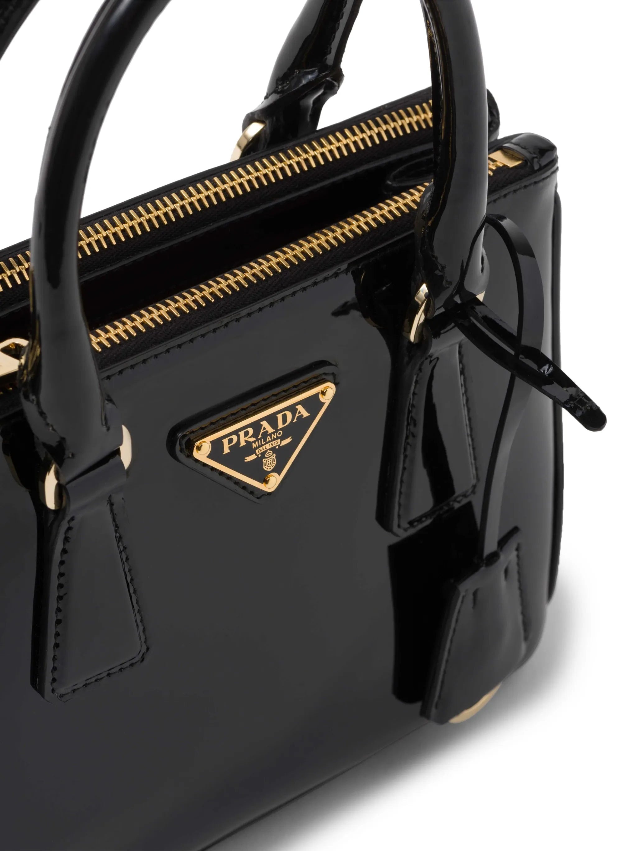 Galleria Patent Leather Tote Bag - 6