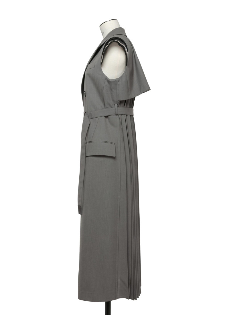 sacai Suiting Long Vest outlook