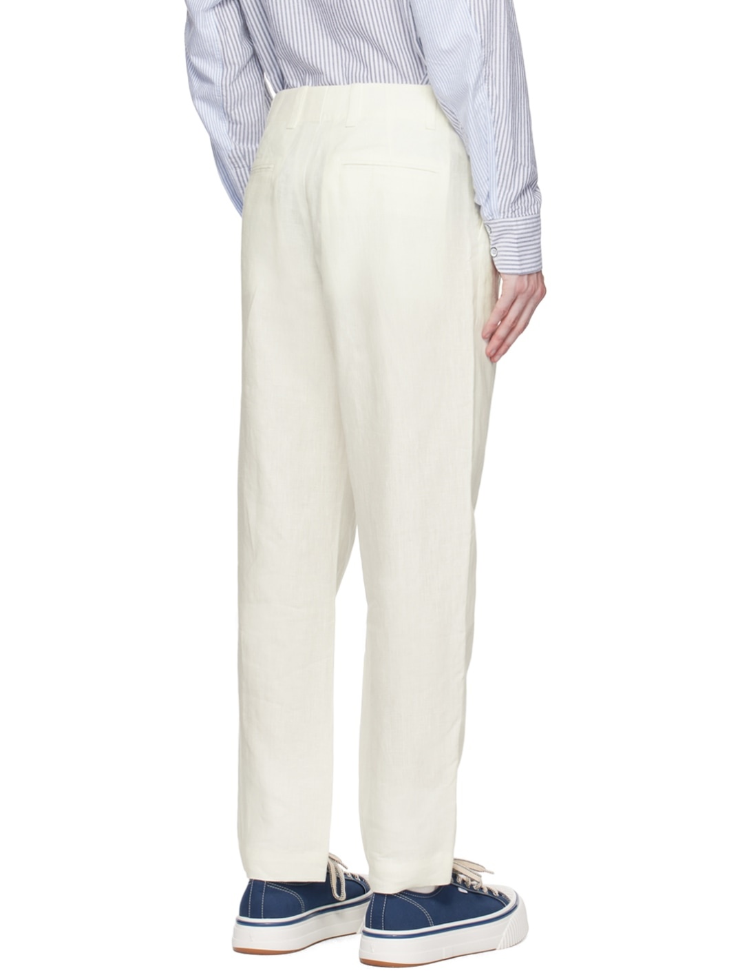 Off-White Slim-Fit Trousers - 3