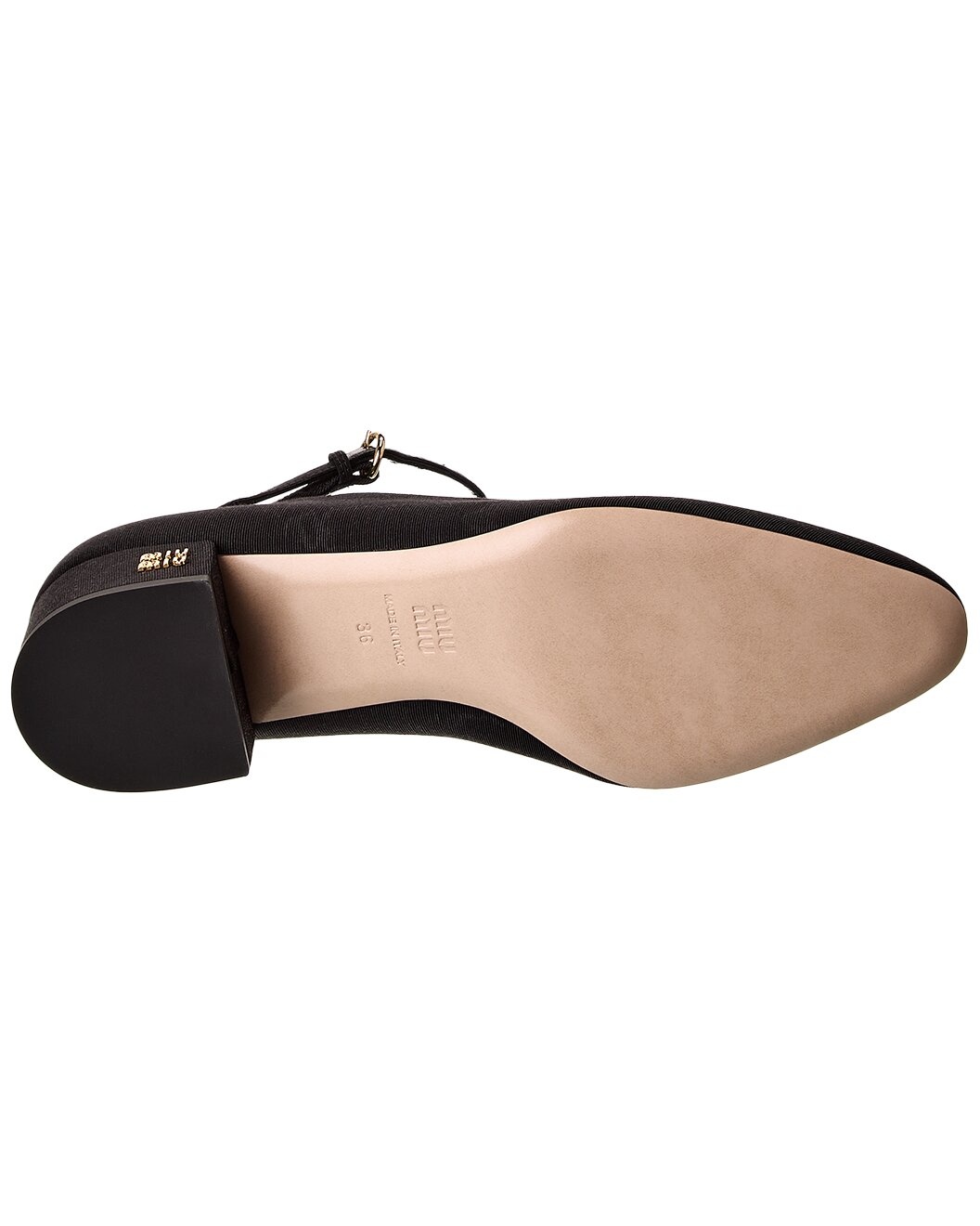 Miu Miu Moire Canvas Pump - 4