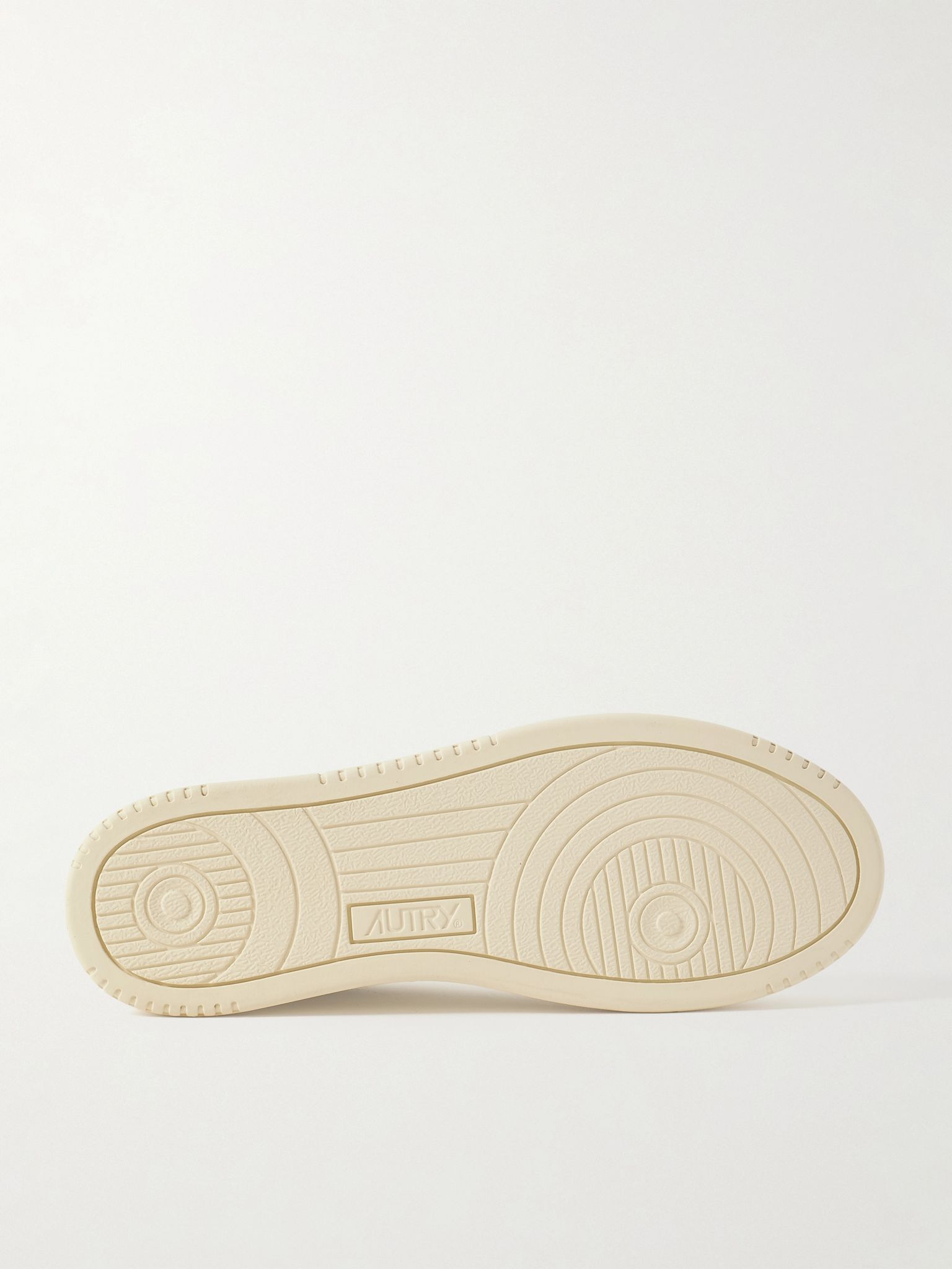 Dallas Nubuck-Trimmed Leather Sneakers White - 3