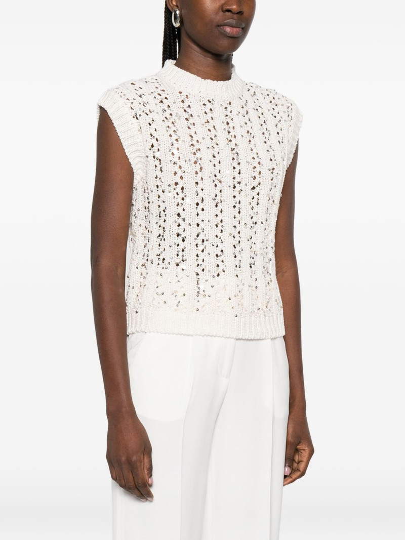 sequin-embellished vest 3