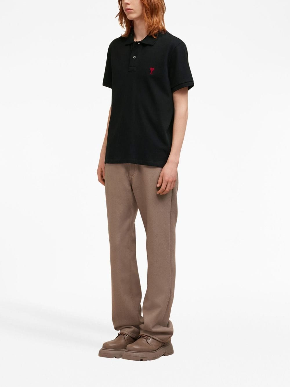 Ami De Coeur cotton polo shirt - 4