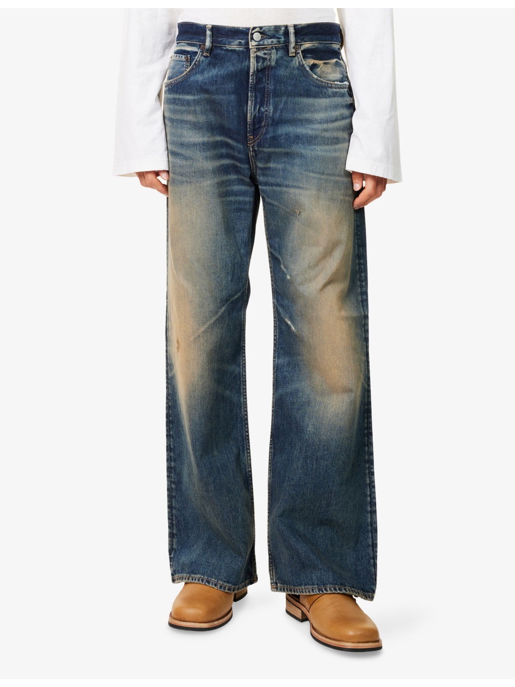 Rocka Straight-Leg Denim Jeans - 3