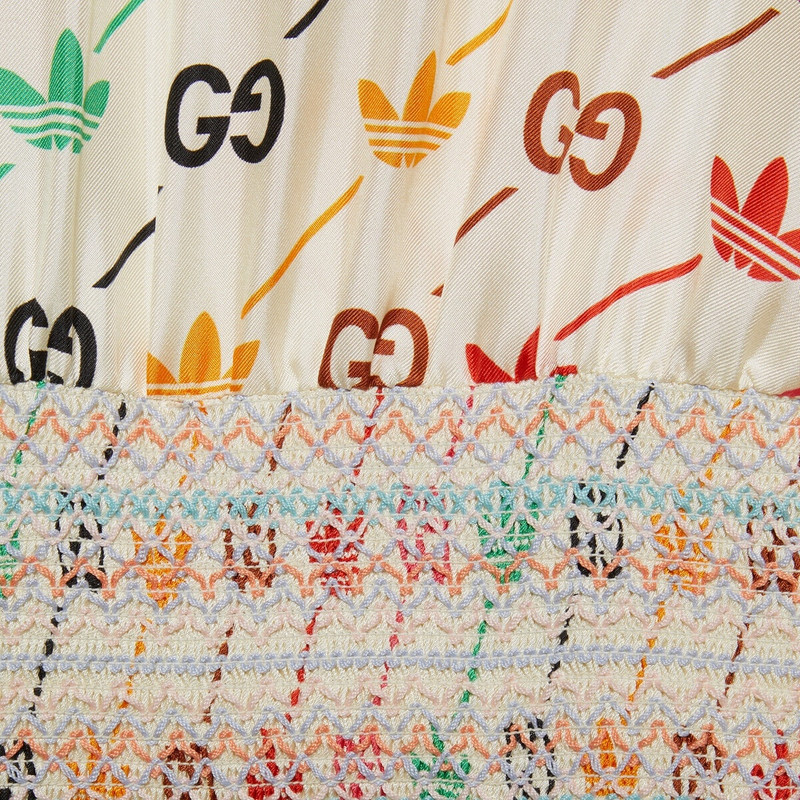 adidas x Gucci GG Trefoil stripe dress 5