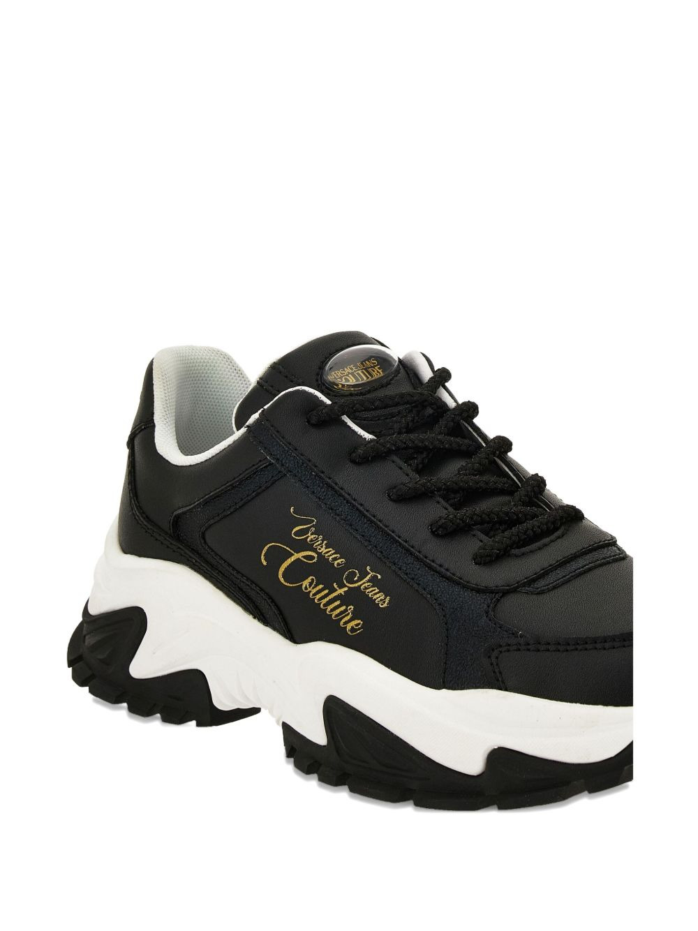 logo-detail chunky sneakers - 4