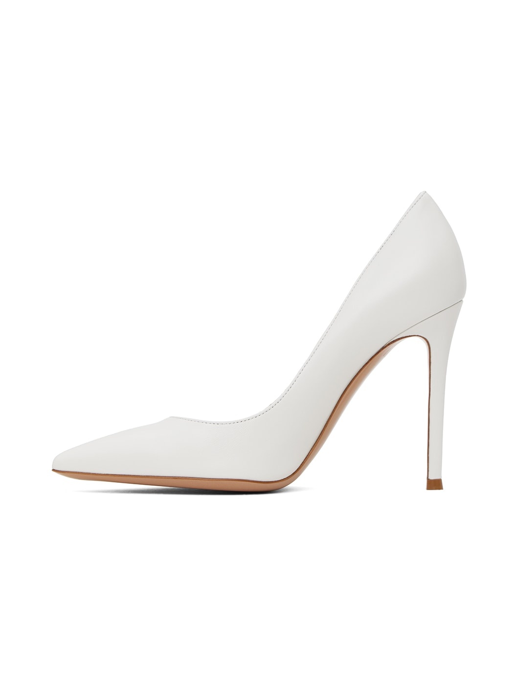 White Gianvito 105 Heels - 3