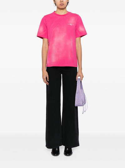 FENG CHEN WANG tie dye-print cotton T-shirt outlook