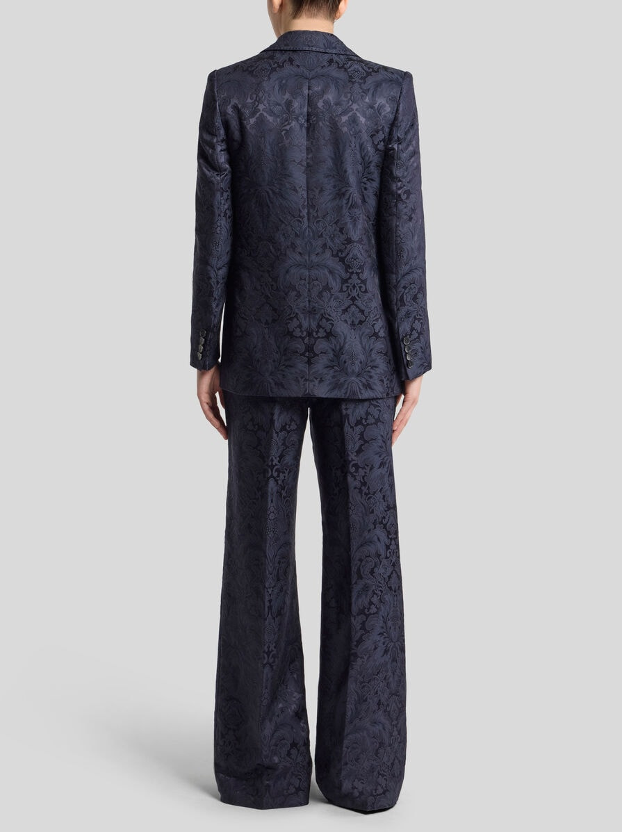 SILK-BLEND JACQUARD JACKET - 4