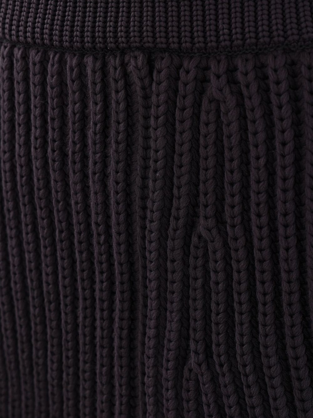 Ribbed-knit skirt - 4