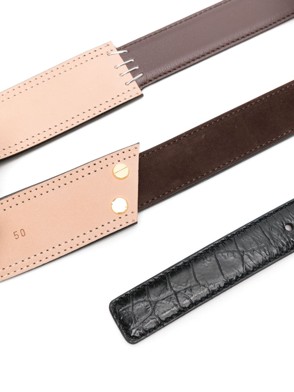panelled belt - 2