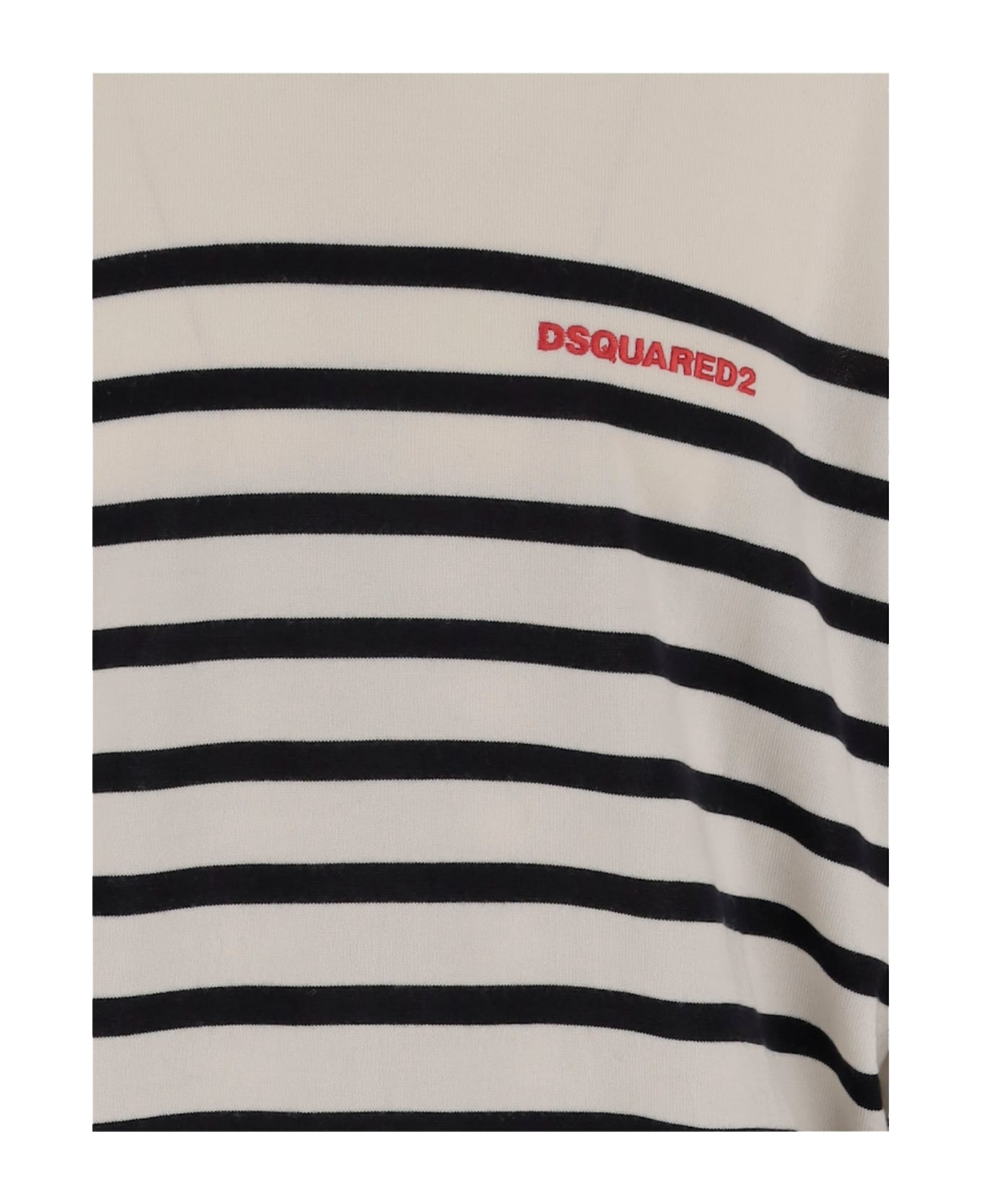 Wool Sweater With Striped Pattern - 3