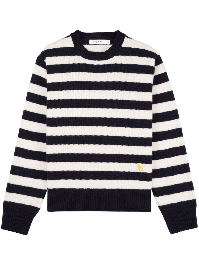 striped wool jumper 1
