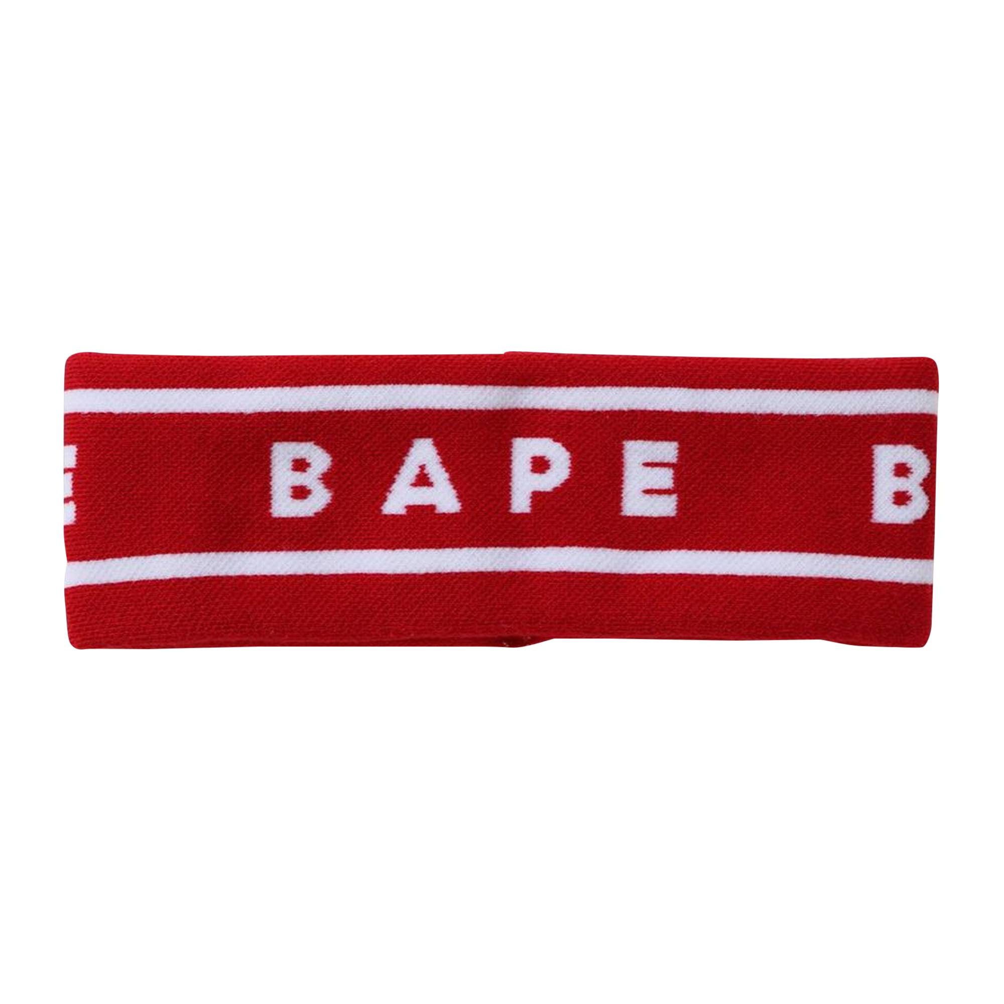 BAPE Headband 'Red' - 1