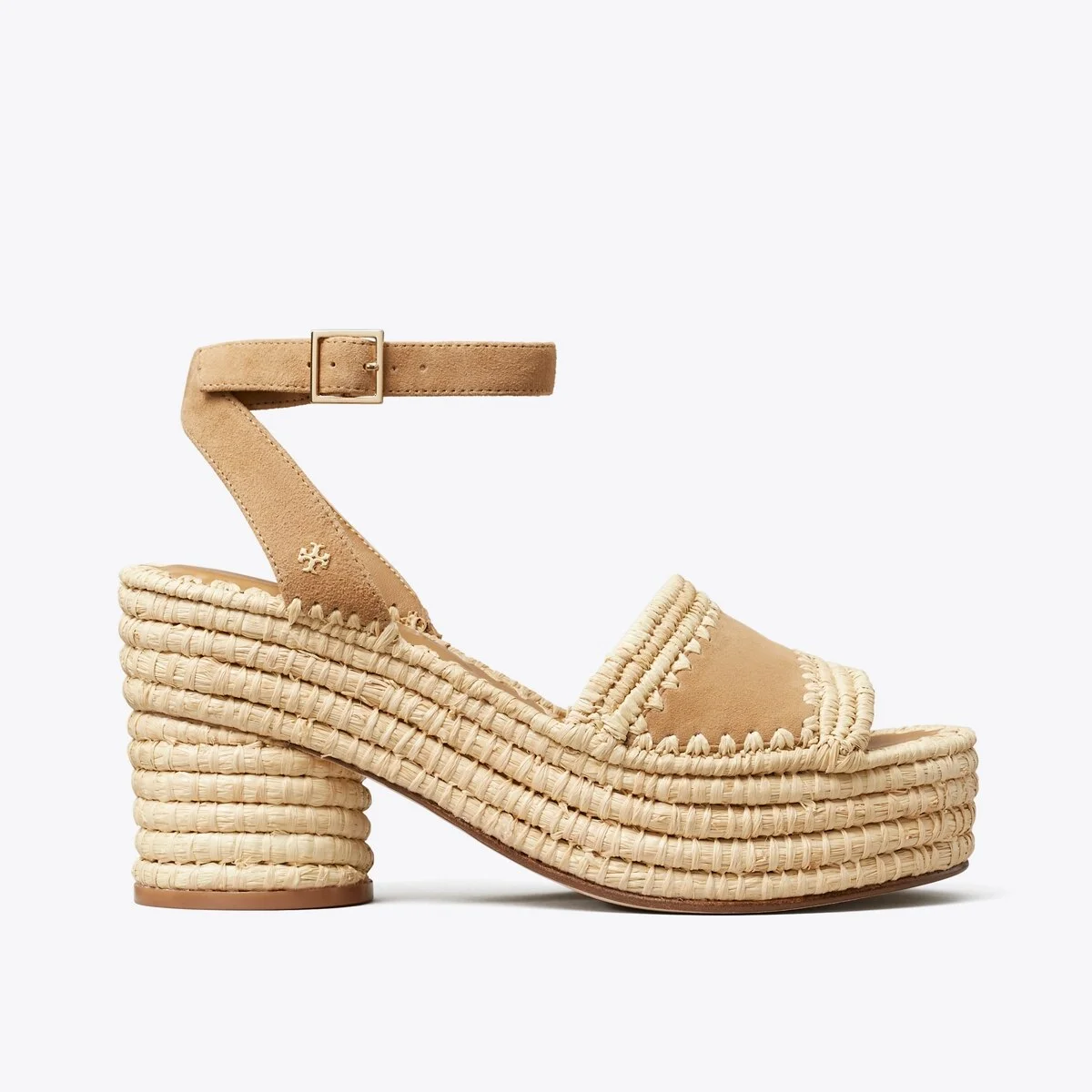 Raffia Platform Sandal - 1