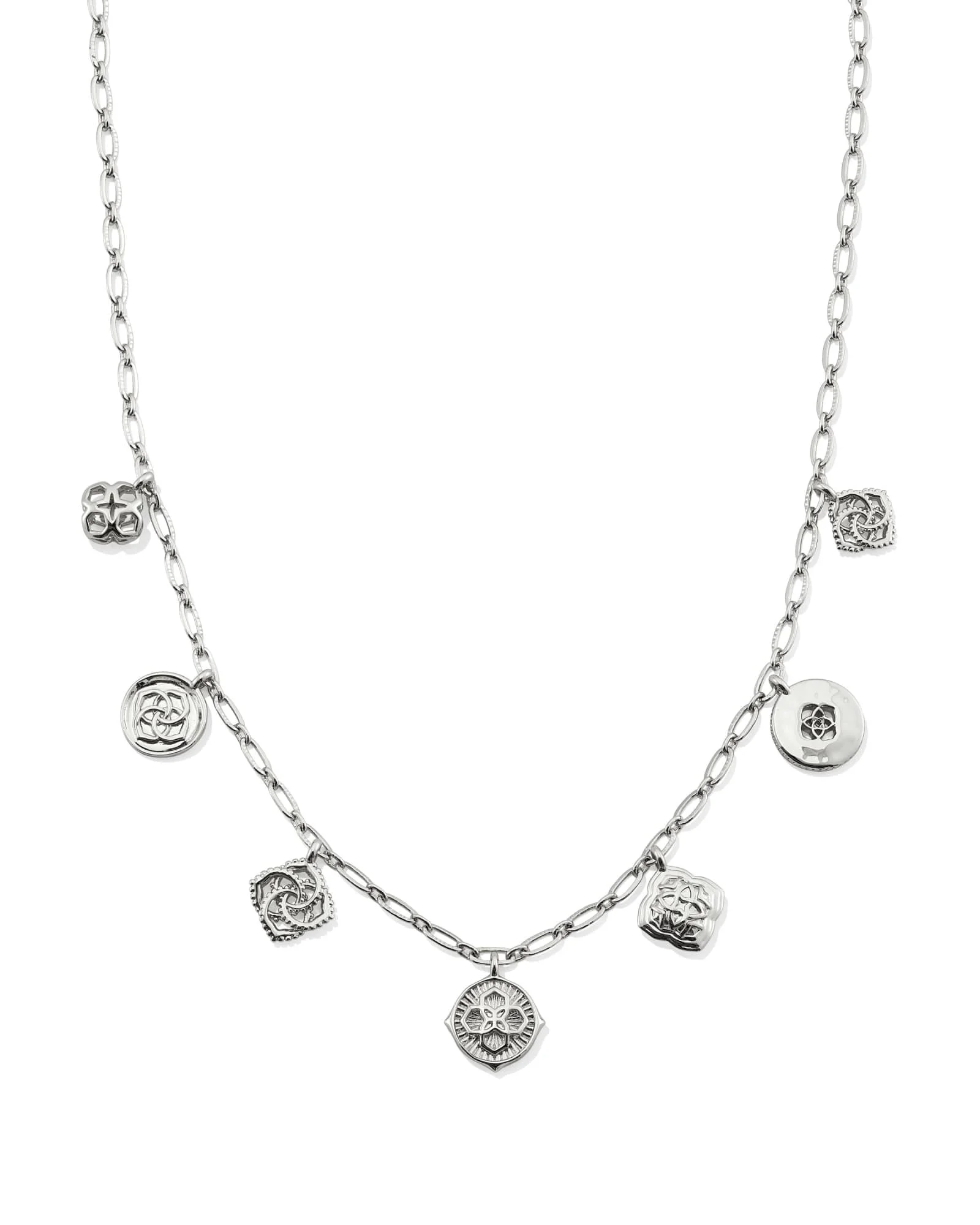 Dira Silver Charm Necklace - 1