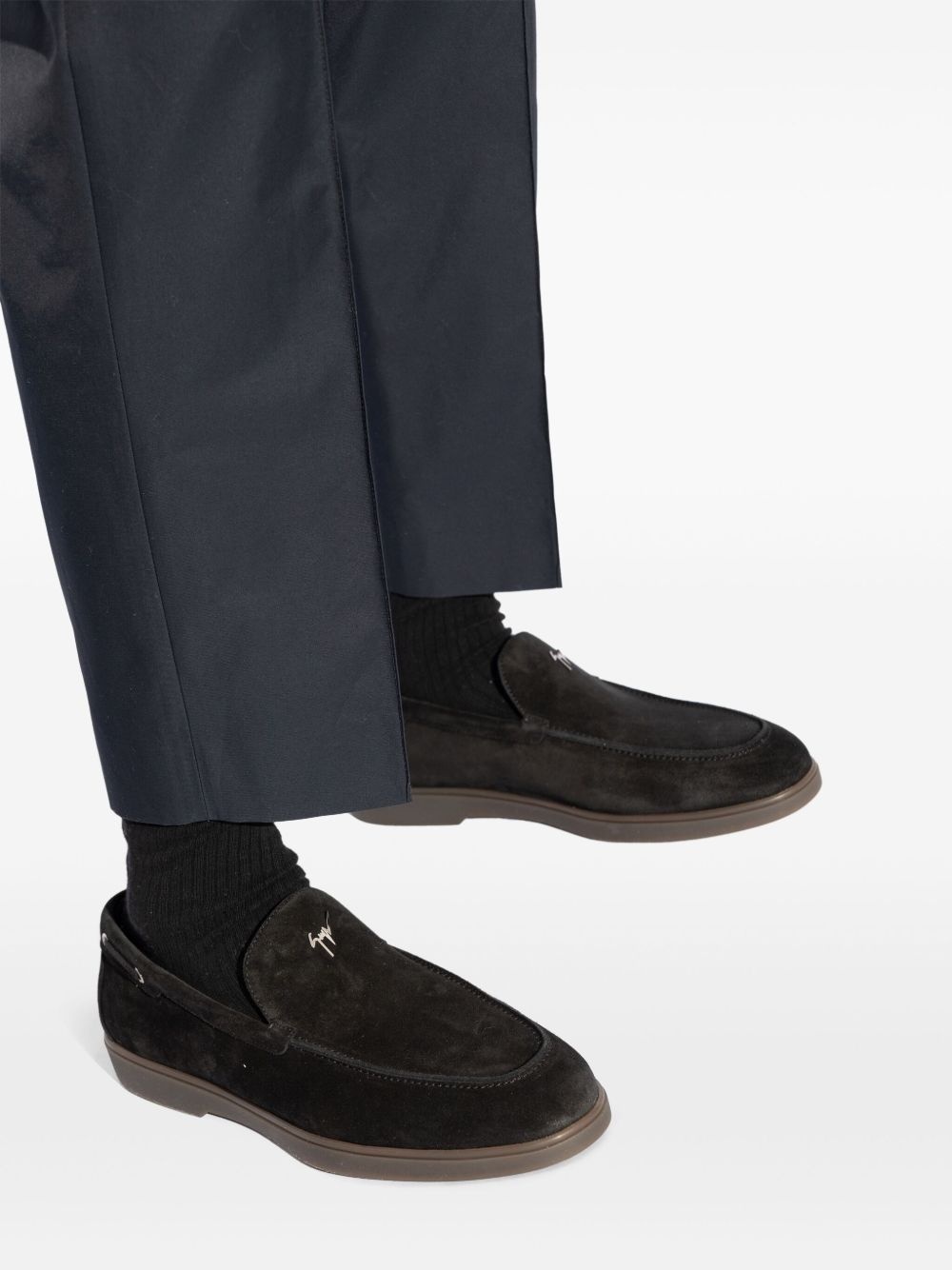 suede loafers - 6