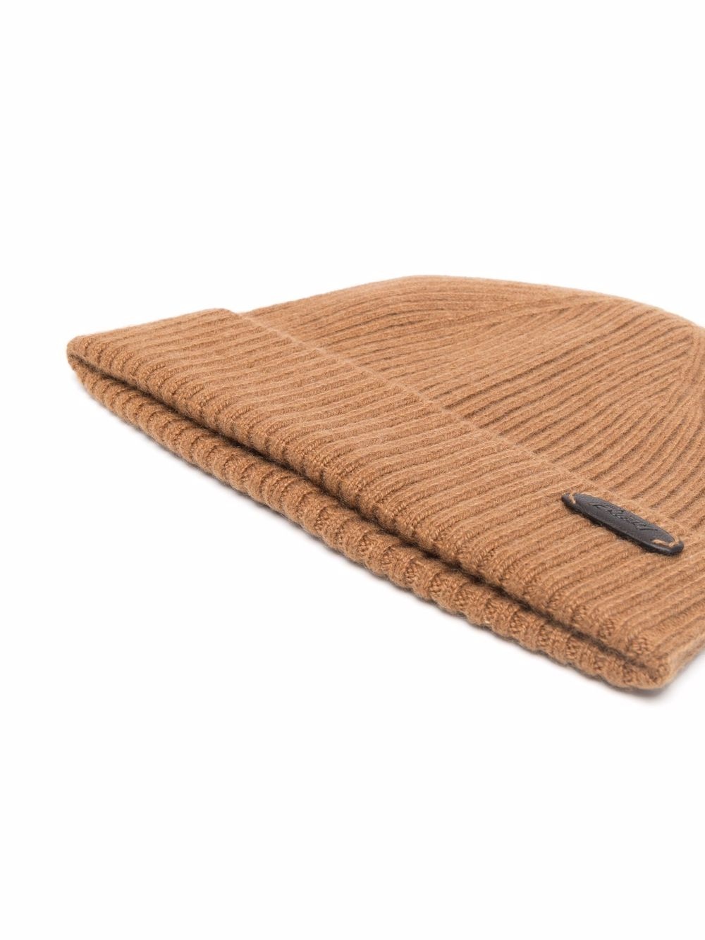 ribbed-knit cashmere beanie - 2