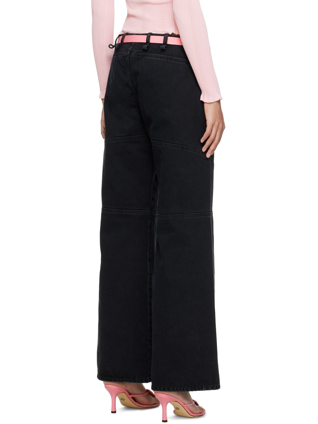 Black Combat Jeans - 3