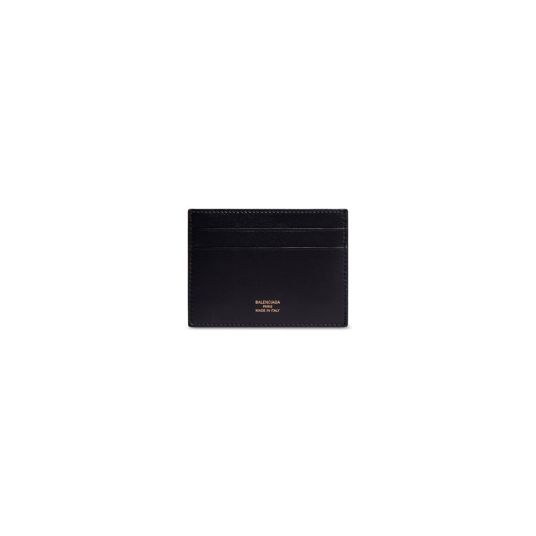 Women's Envelope Card Case in Black - 1