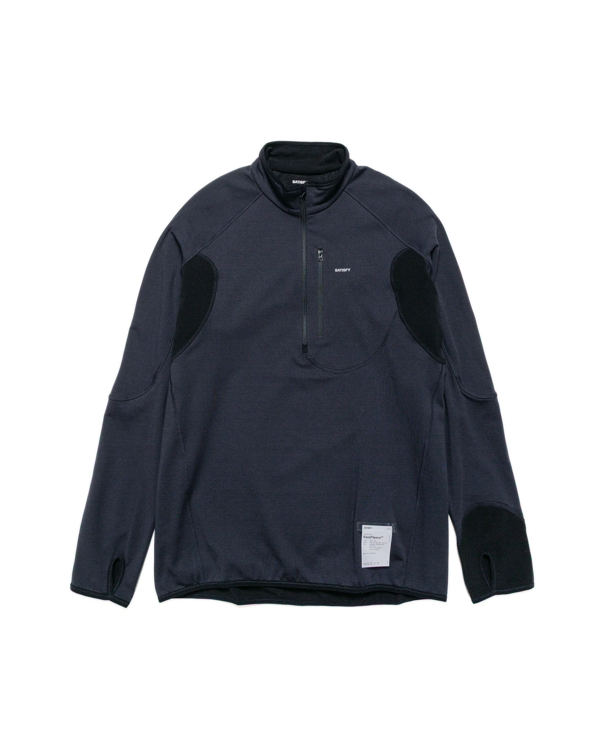 FuzzFleece Half-Zip Black - 1