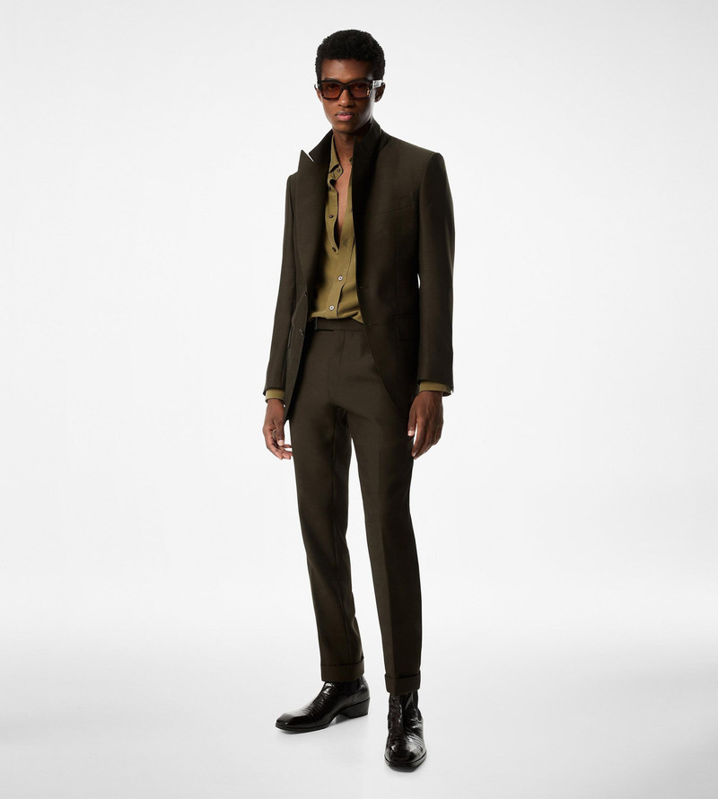 TOM FORD ORGANZA SILK POPLIN ATTICUS TROUSER outlook
