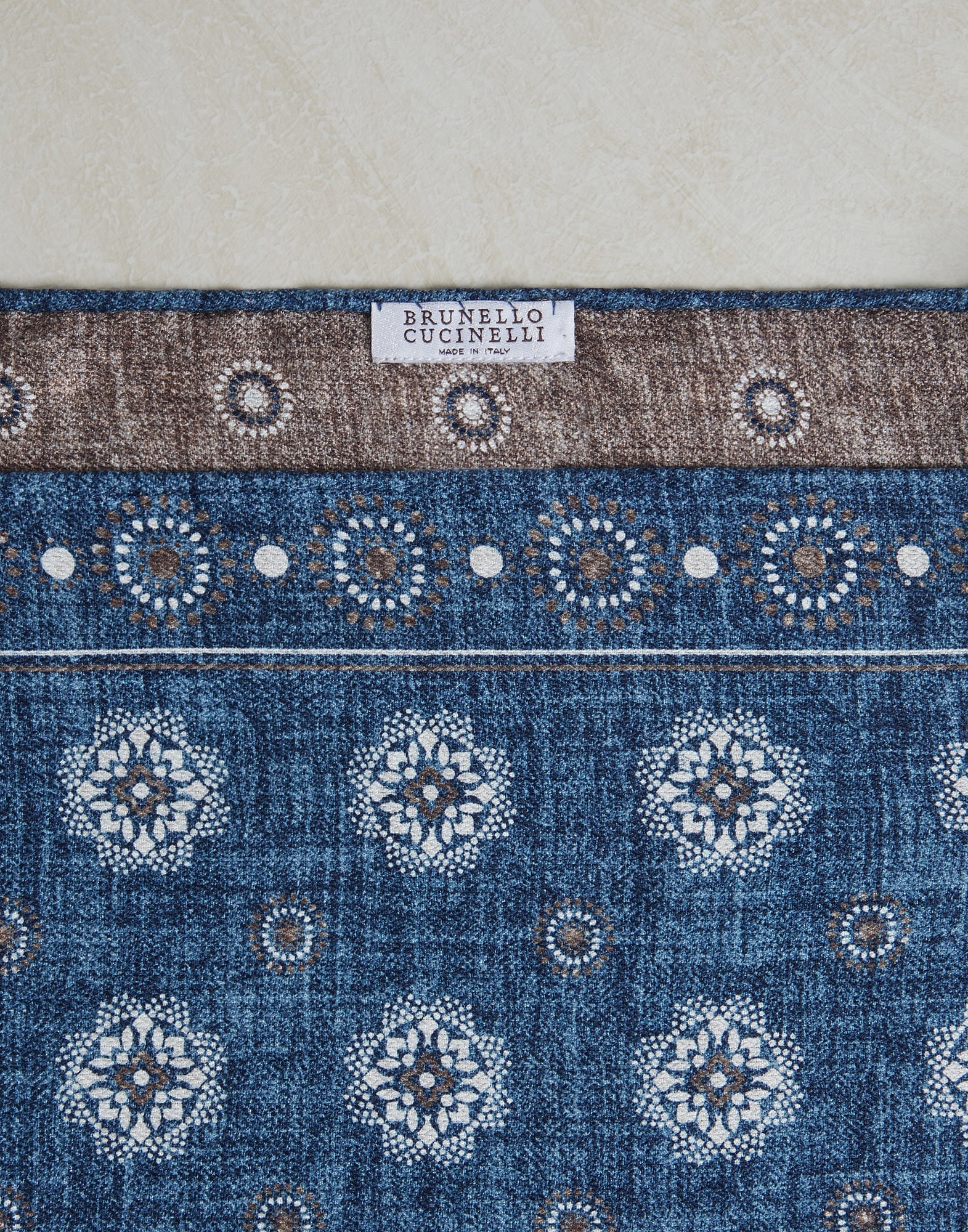 Double face silk pocket square - 2