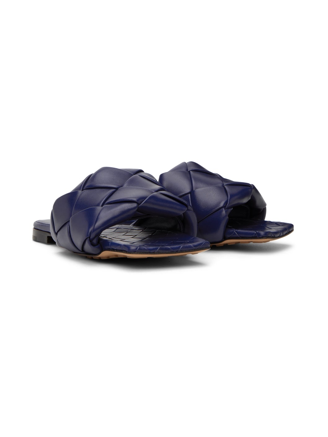 Blue Lido Flat Sandals - 4