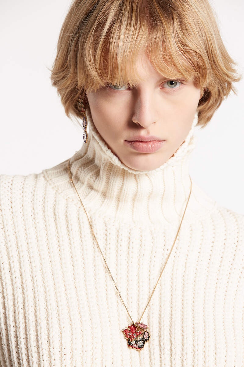 BROKEN STITCH DOUBLE KNIT - 4