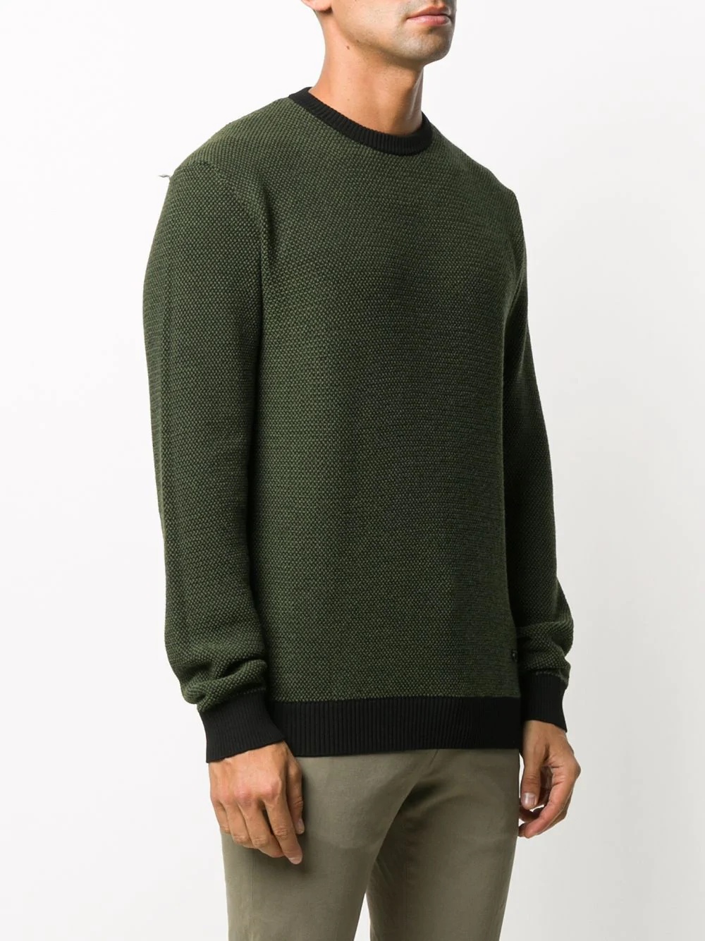 long-sleeve wool jumper - 3