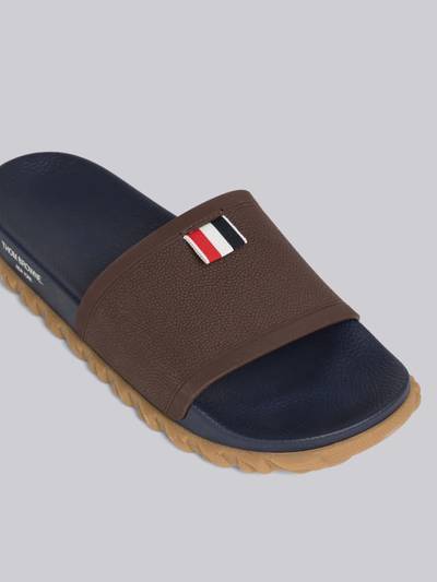 Thom Browne Cable Knit Sole Pool Slide outlook