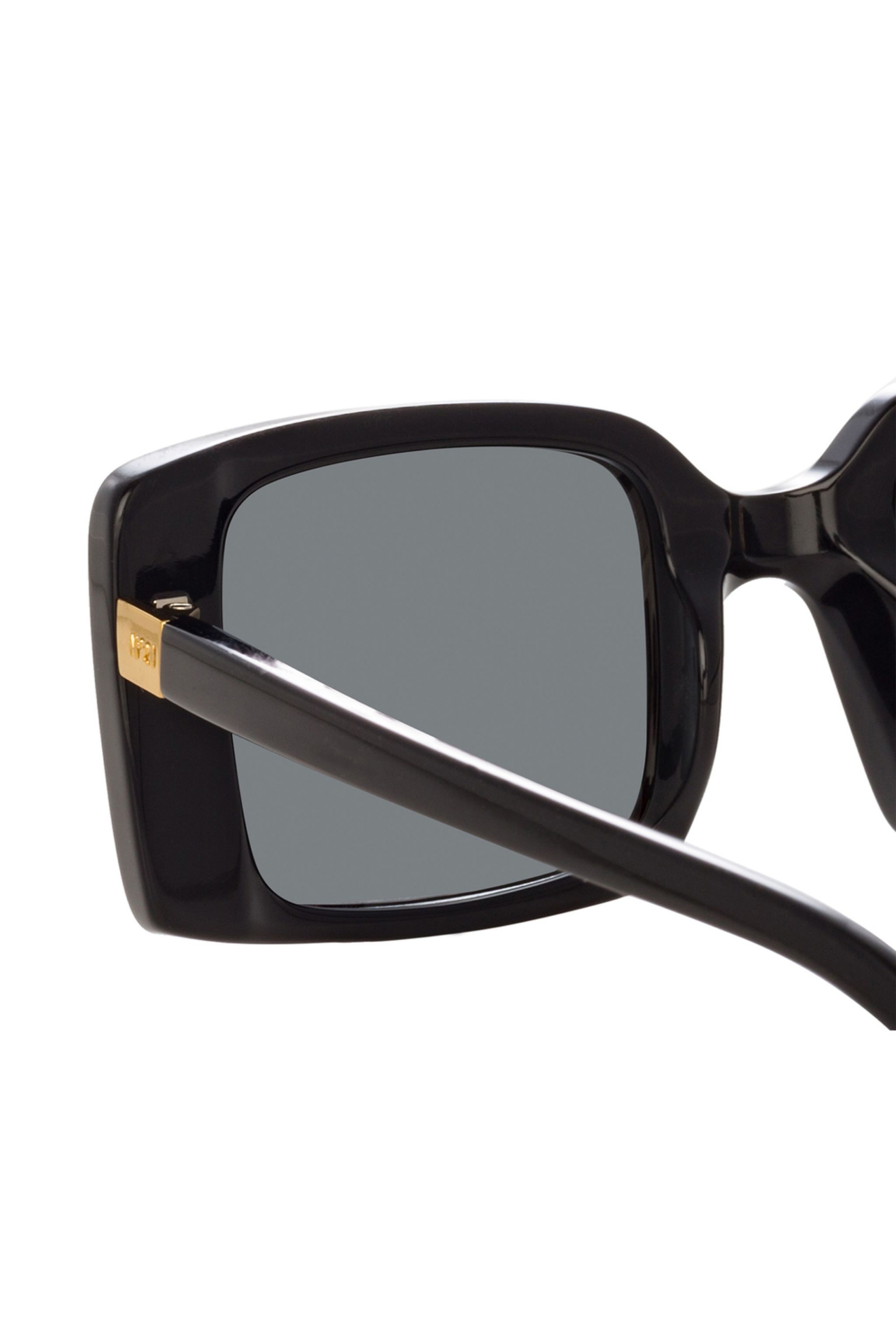 CRYSTAL-EMBELLISHED SQUARE SUNGLASSES - 4